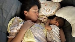 Photos of Angelica Panganiban as a hands-on mom to baby Amila go viral