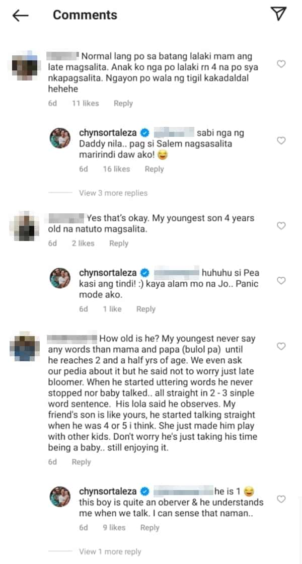 Chynna Ortaleza receives reassuring messages from netizens about her son Nukie