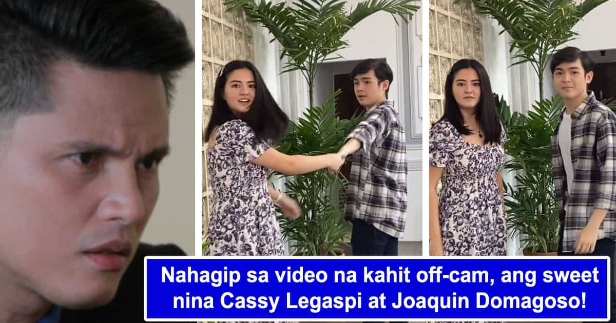 Cassy Legaspi And Joaquin Domagoso Nahagip Na Sweet Sila Kahit Off Cam Kami Ph