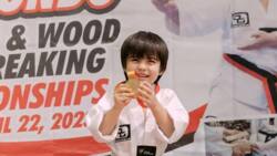 Marian Rivera proud of Sixto’s Taekwondo win: “Congrats on winning gold in wood breaking”