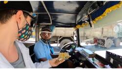 Basel Manadil, namahagi ng Php100,000 sa mga nadaanang jeepney drivers