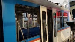 MRT3 suspends operation after a train cable was cut
