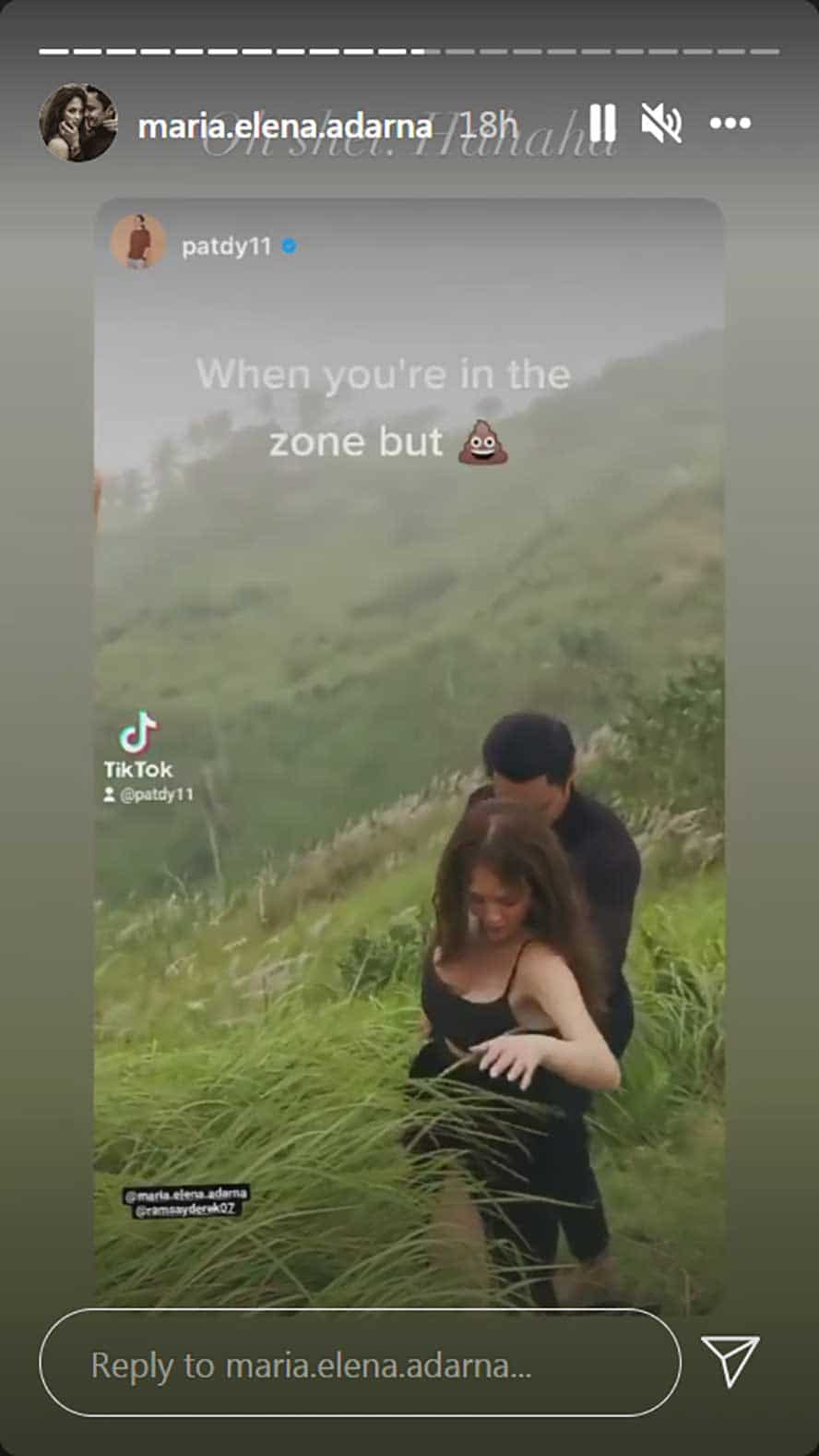 Ellen Adarna, muntik na palang matumba sa prenup shoot dahil sa kakaiwas makaapak ng dumi