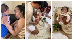 Xander Arizala & Gena Mago show photoshoot for Baby Xeres’ baptism