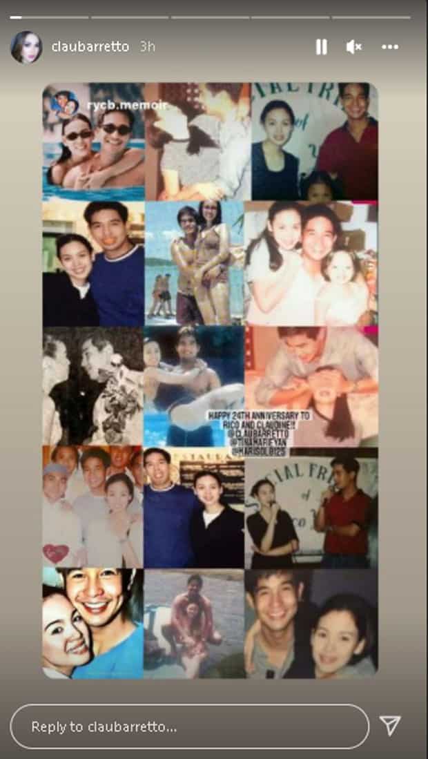 Claudine Barretto, reposts old photos with Rico Yan: "Happy 24th Anniversary"