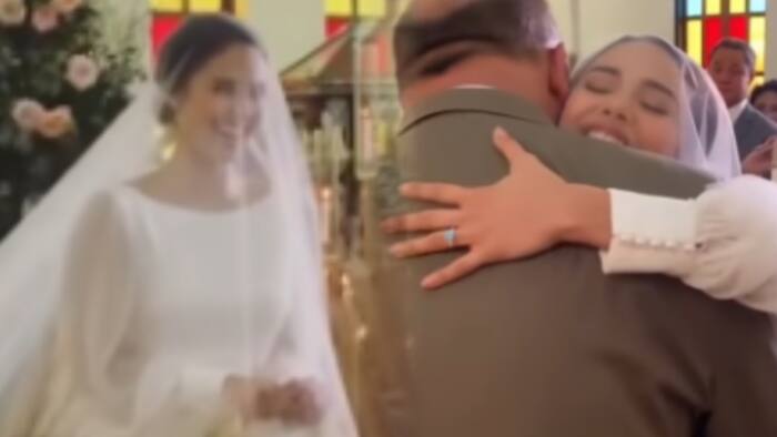Video of Megan Young walking down the aisle goes viral