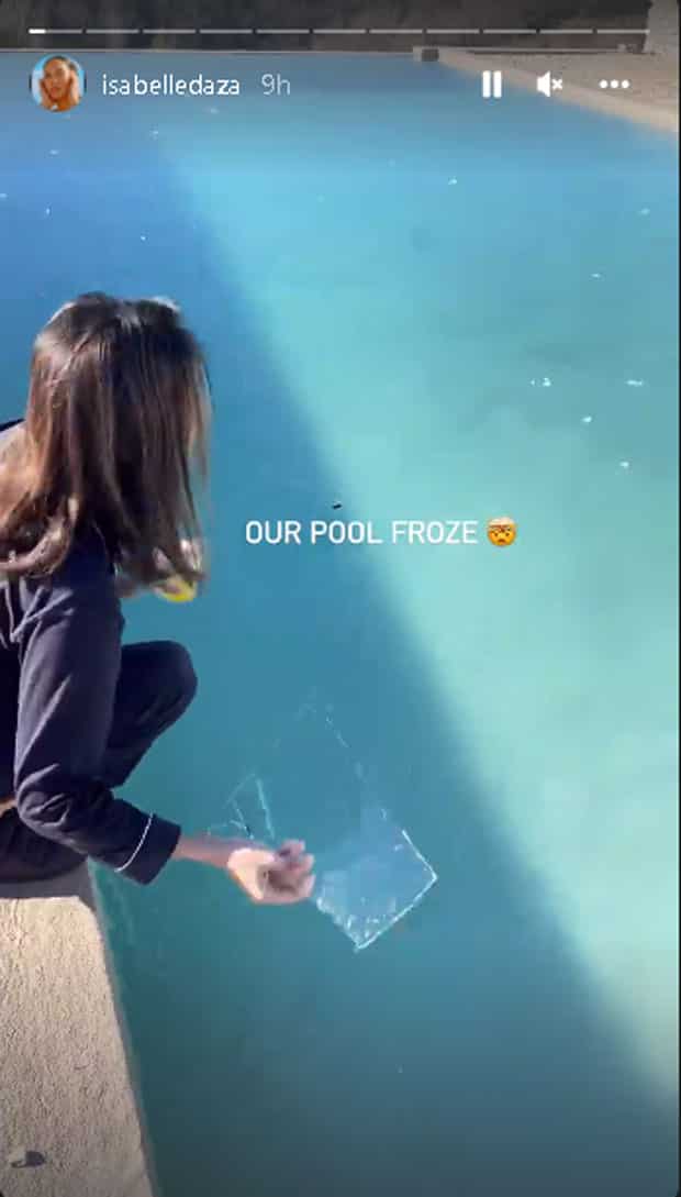 Nico Bolzico, matapang na tumalon sa frozen swimming pool