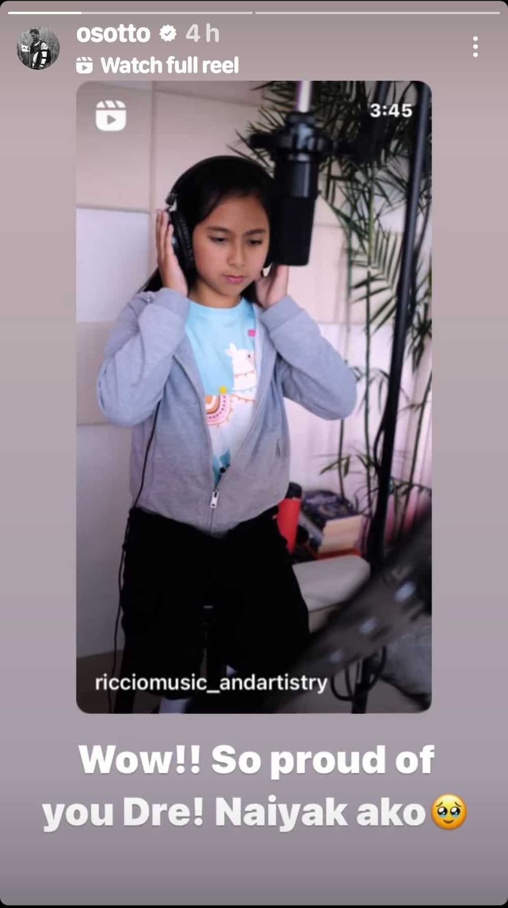 Kristine Hermosa, Oyo Boy Sotto gush over video of daughter Ondrea singing “Dandelions” Kristine Hermosa, Oyo Boy Sotto gush over video of daughter Ondrea singing “Dandelions”