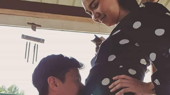 Aicelle Santos is pregnant with her first child with husband Mark Zambrano