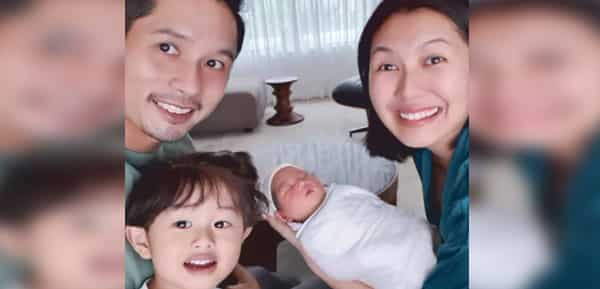 Liz Uy shares adorable photos of her son baby Matias’ christening