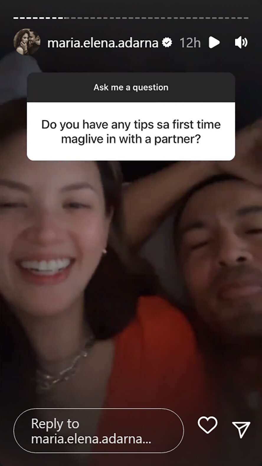 Ellen Adarna at Derek Ramsay, sinagot tanong ukol sa tips para sa first time na live-in partners: “Good luck”