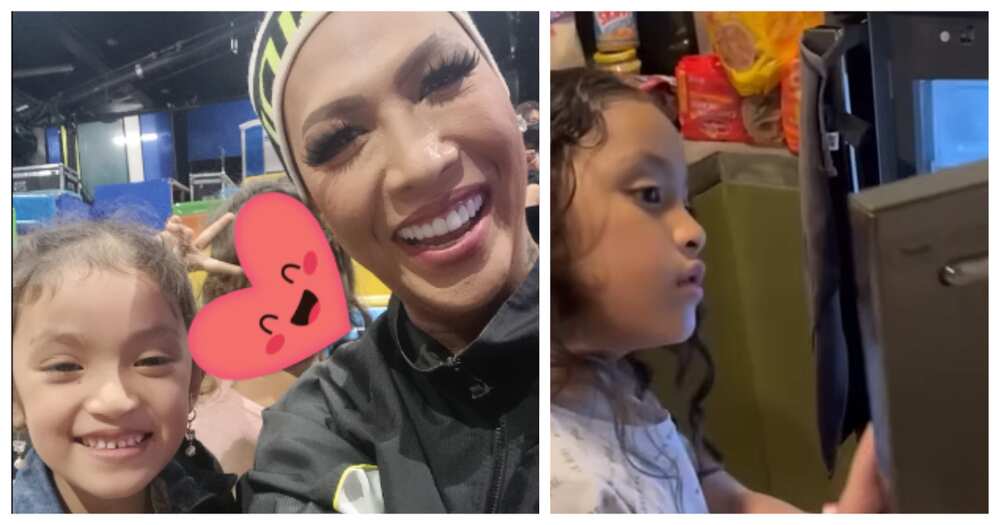 Kulot, manghang-mangha sa aniya'y hi-tech na ref ni Vice Ganda Kulot, manghang-mangha sa aniya'y hi-tech na ref ni Vice Ganda