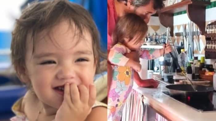 Video of Baby Thylane preparing breakfast goes viral; Tili says “Huevito” repeatedly