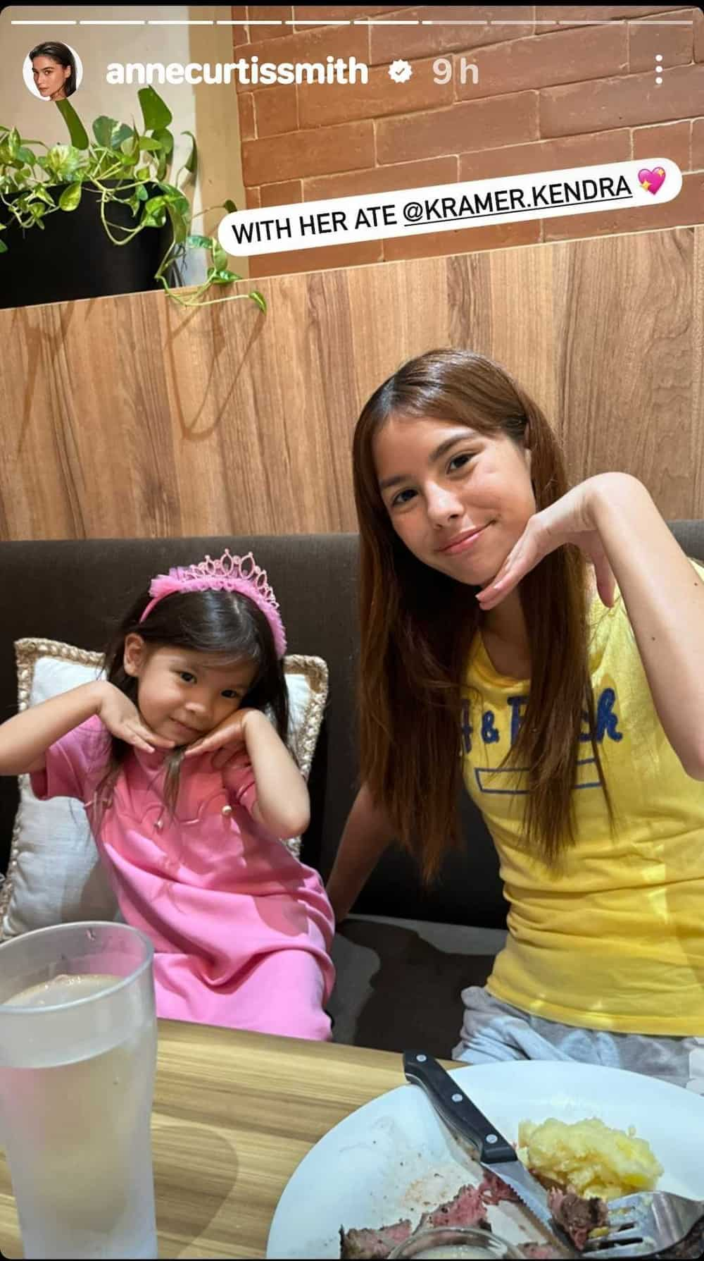 Anne Curtis’ daughter Dahlia bonds with Kendra Kramer, siblings