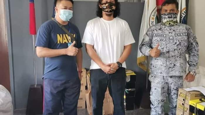 Baron Geisler joins training under Philippine Navy to become a military reservist
