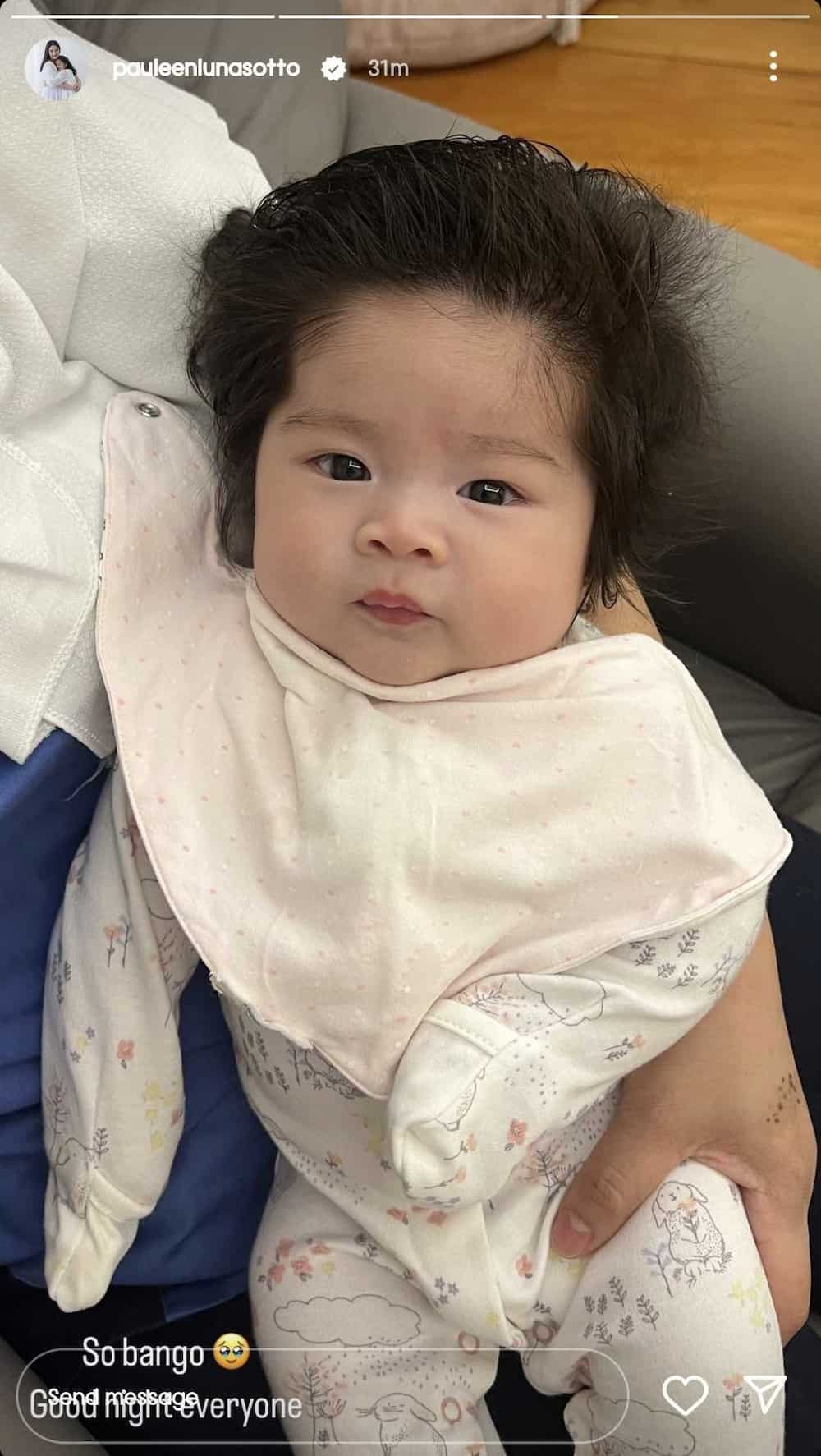 Pauleen Luna delights netizens with new photo of Baby Mochi
