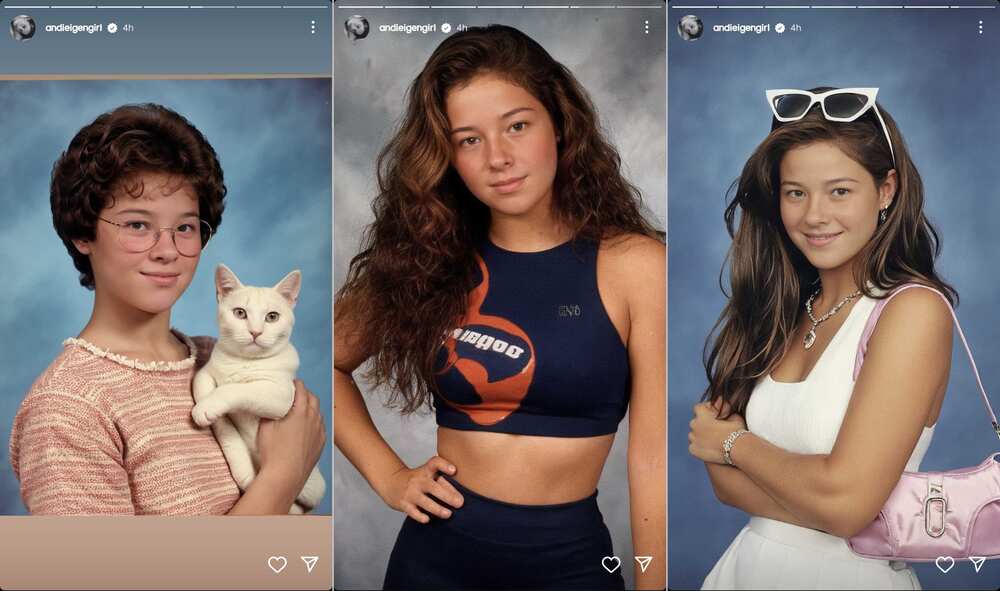 Andi Eigenmann, nawindang sa kanyang AI-generated na throwback photos Andi Eigenmann, nawindang sa kanyang AI-generated na throwback photos