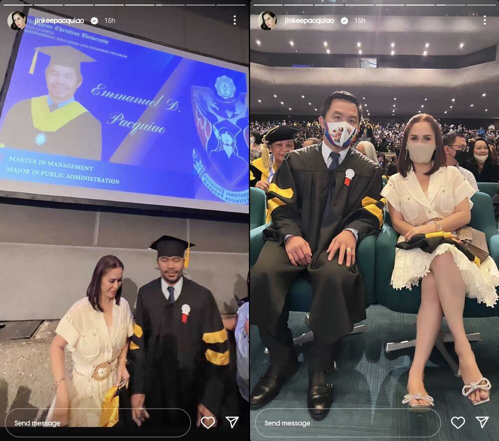 LOOK: Jinkee Pacquiao congratulated husband Manny Pacquiao