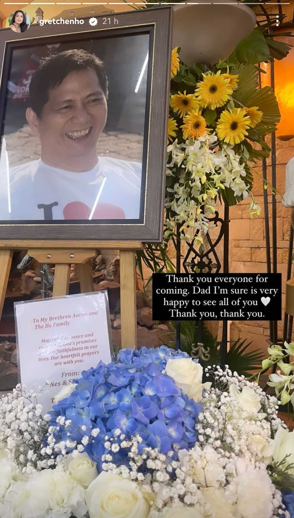 Gretchen Ho mourns over death of her father: “Rest easy”