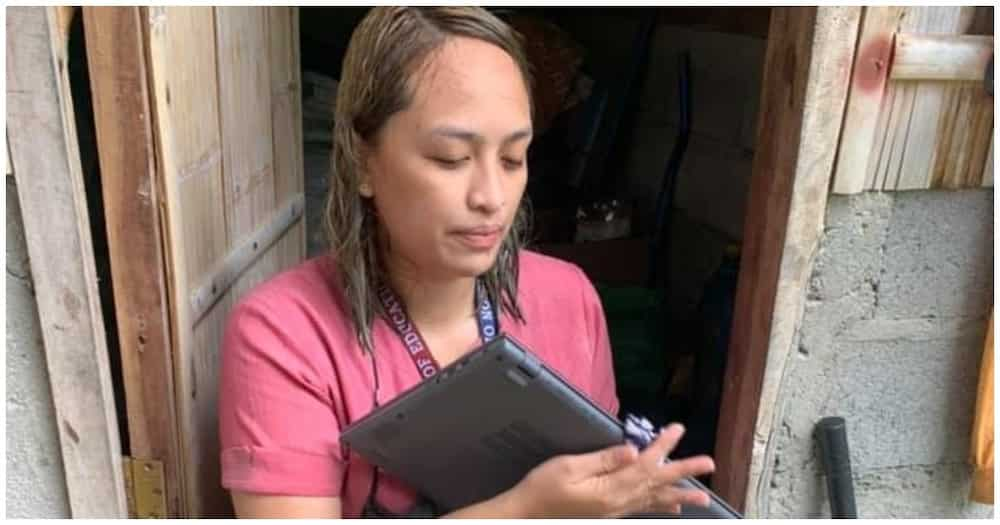 Guro sa Davao, ipinakita ang unang araw ng kanilang klase: "Ulan ka lang, teacher kami"