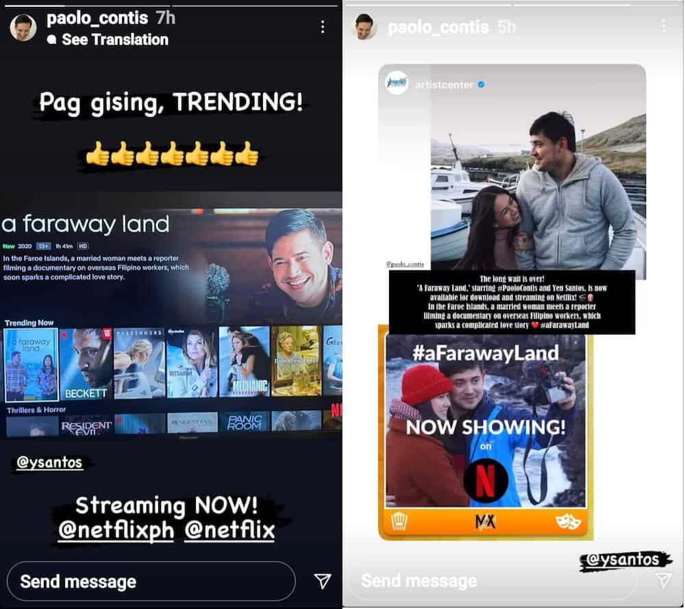 Paolo Contis, nag-promote ng movie sa gitna ng isyu ng pag-unfollow, pagbura ng pics ni LJ Reyes sa IG niya