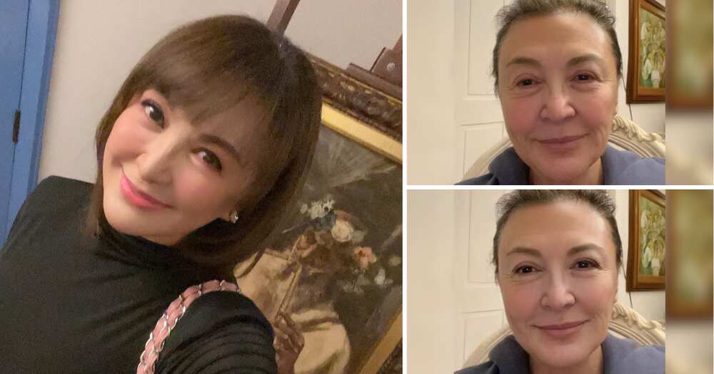 Sharon Cuneta, napa-“OMG” sa magiging hitsura niya umano pagtanda ayon sa isang face-aging app