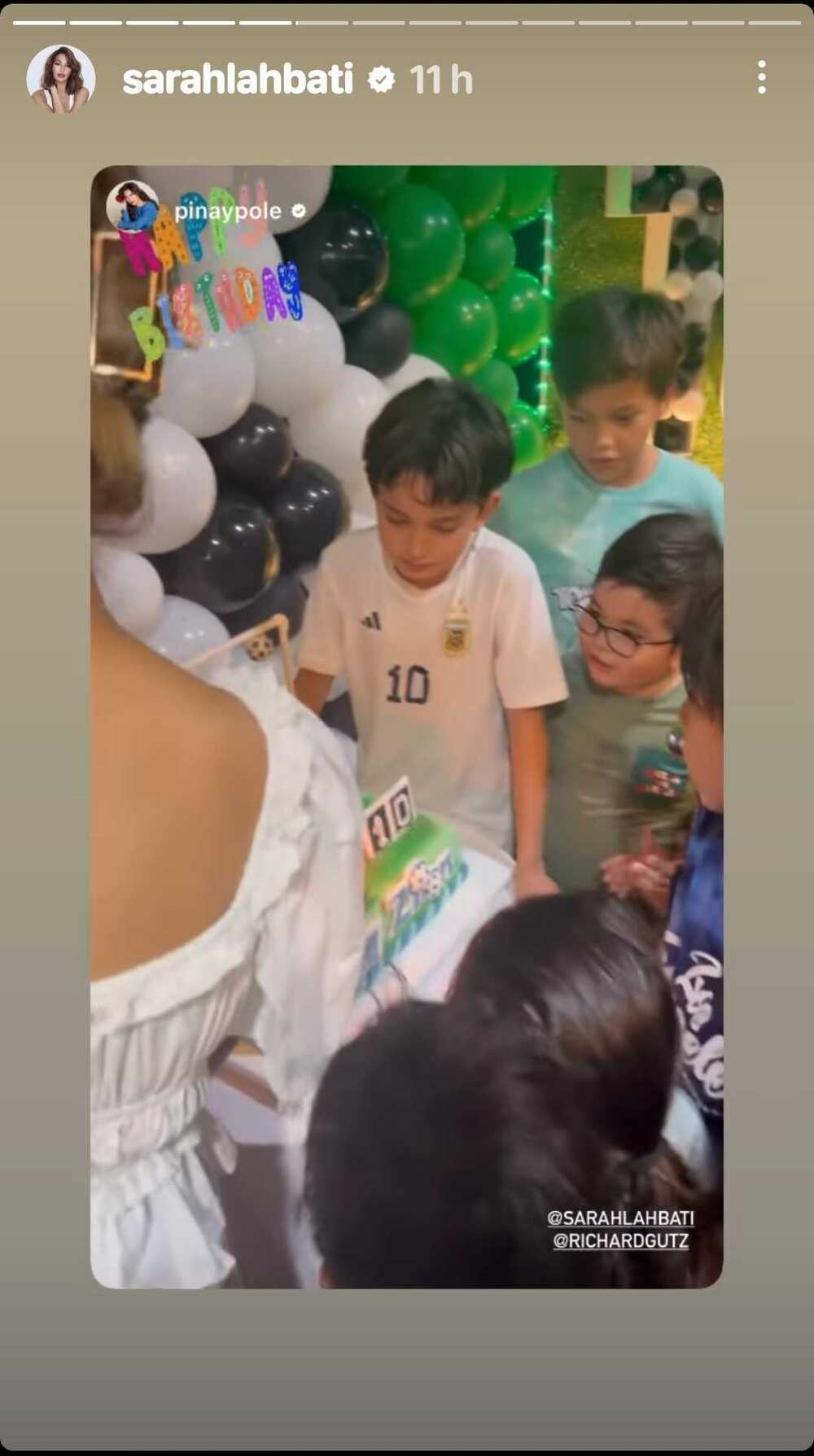 Glimpses of Richard Gutierrez, Sarah Lahbati’s son Zion’s birthday party go viral