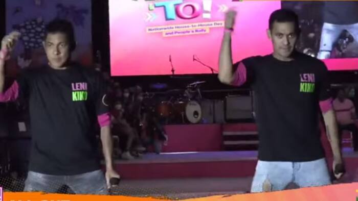 Video ng "Ang Presidente" chant nina Gary at Gab Valenciano sa Pasay rally, viral