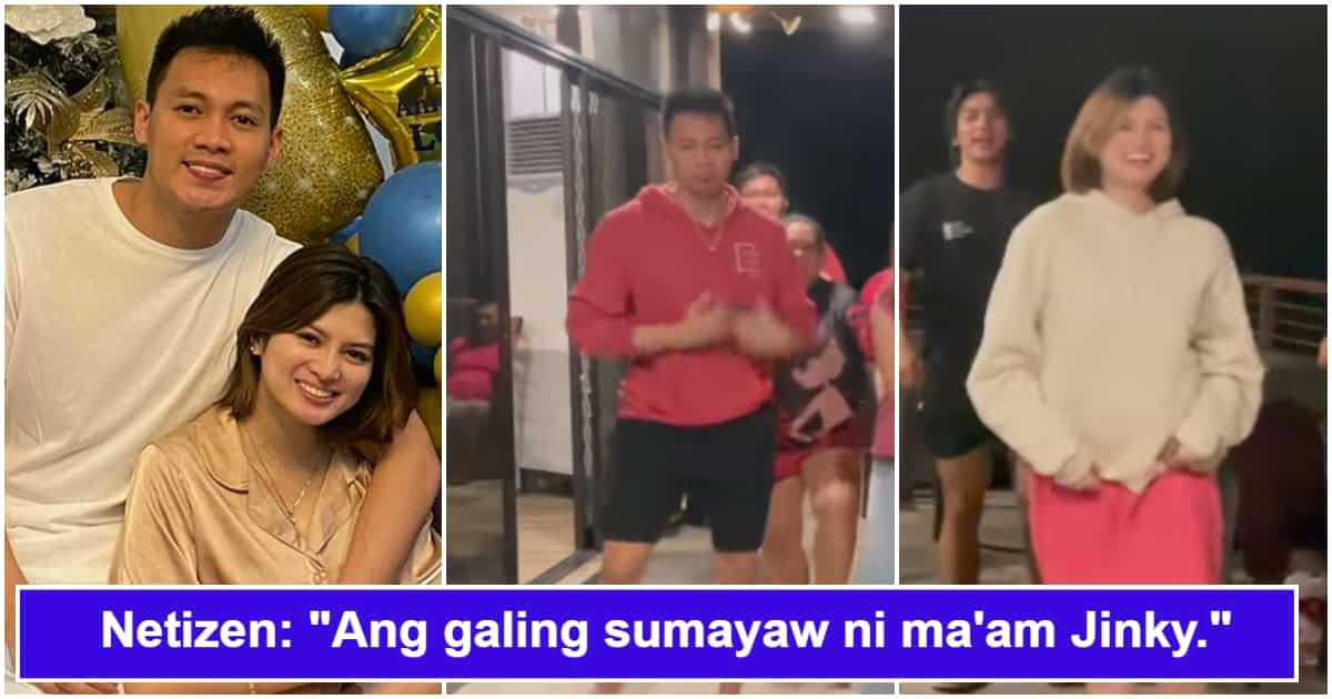 Scottie Thompson and wife Jinky Serrano do 'Ting Ting Tang Tang' dance ...