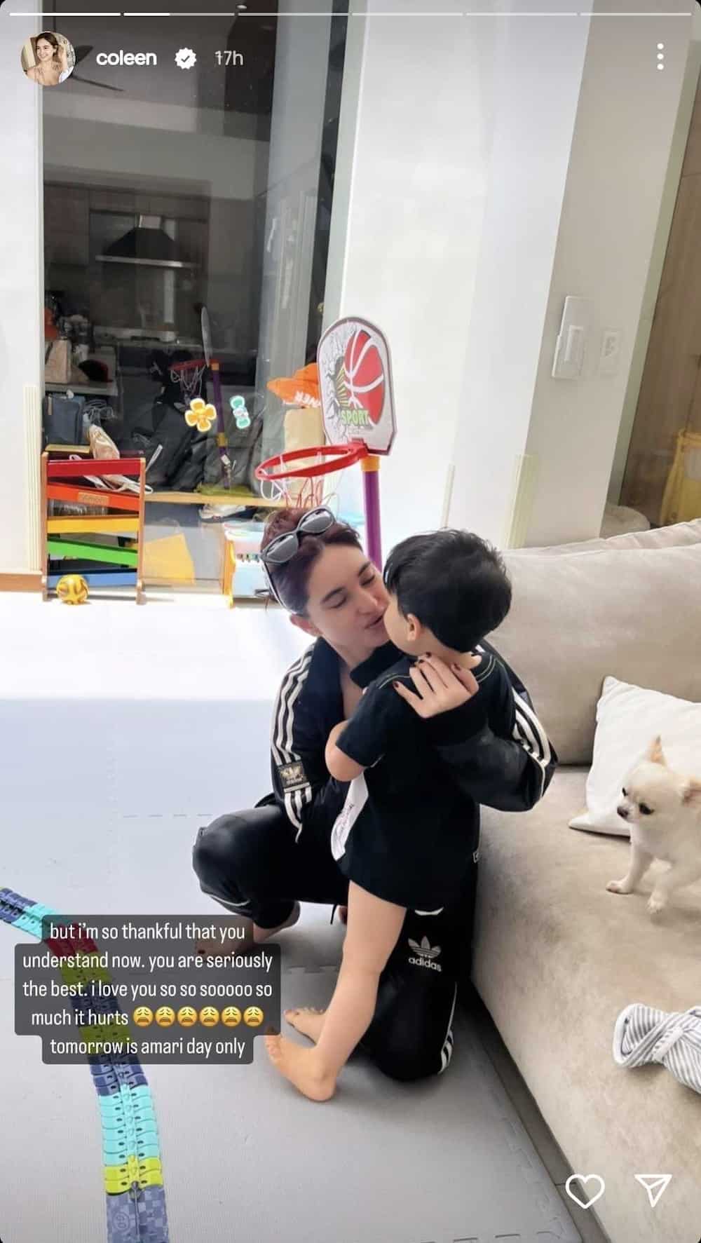 Coleen Garcia, naging emosyonal bago pumasok sa trabaho dahil kay Amari: "Di ako sanay" Coleen Garcia, naging emosyonal bago pumasok sa trabaho dahil kay Amari: "Di ako sanay"