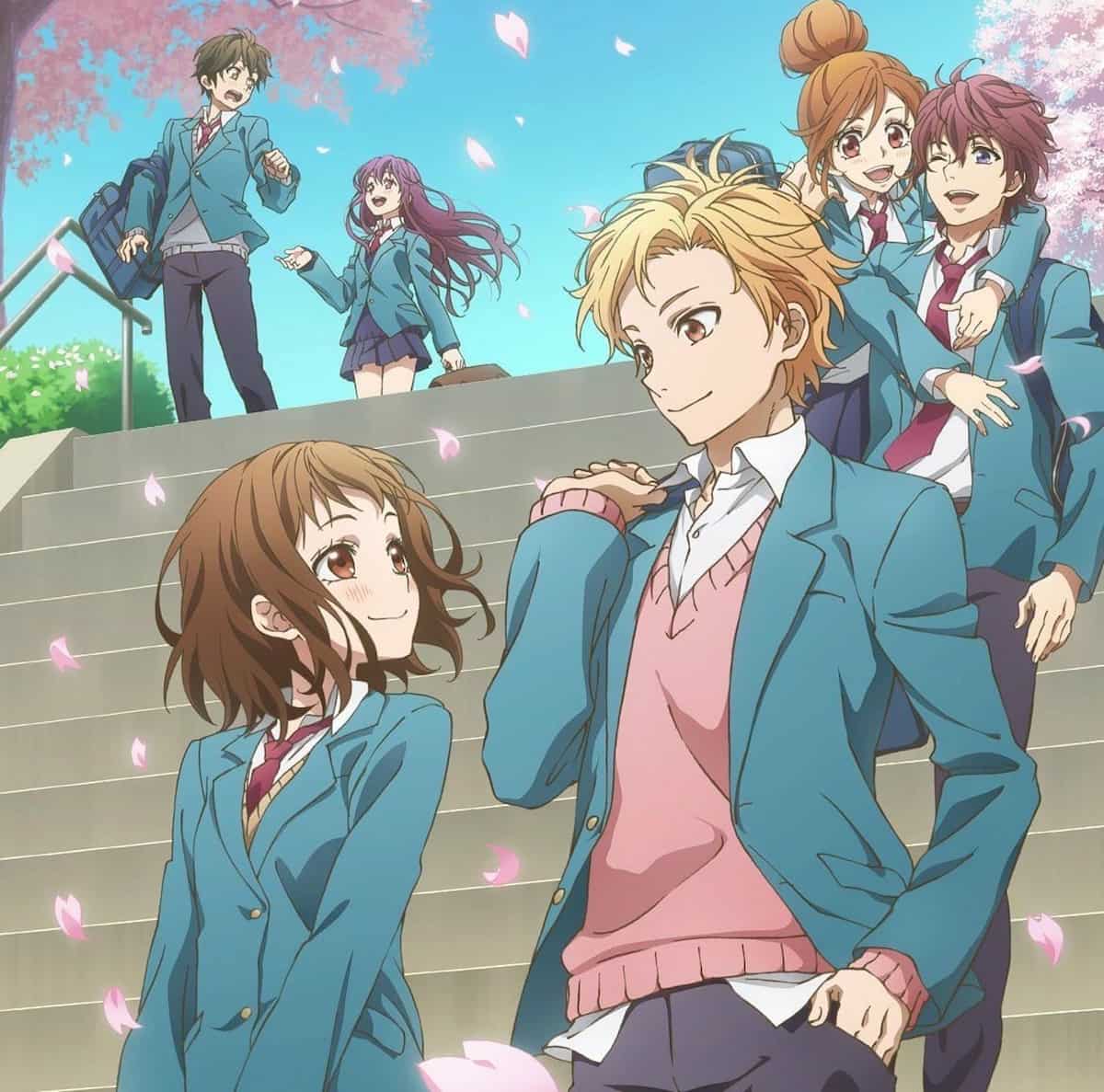 Anime romantis school