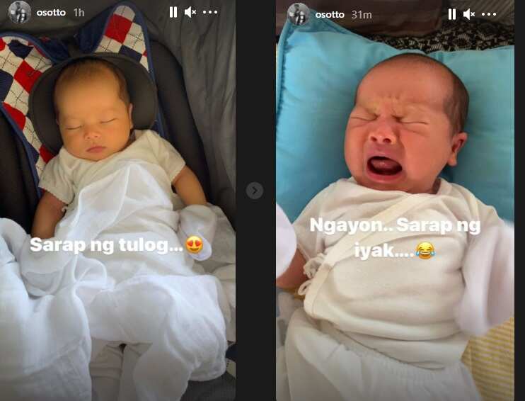 Oyo Sotto shows baby boy Vittorio’s different moods in viral posts