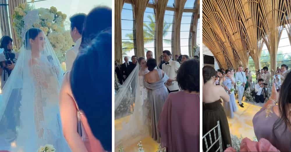 Maja Salvador at Rambo Nuñez, kasal na; videos mula sa wedding nila sa Bali, viral