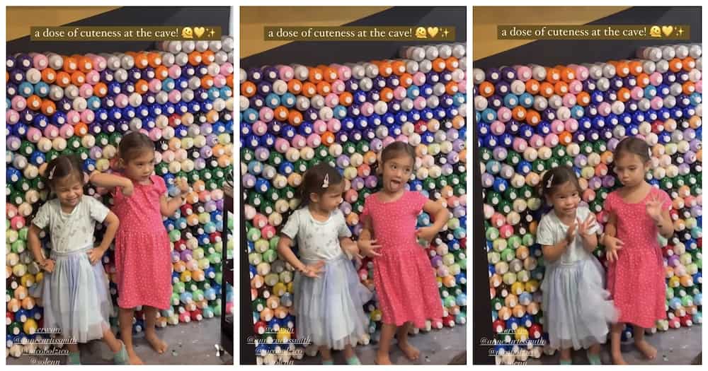 Video of Dahlia Amélie and Tili doing poses together goes viral on social media Video of Dahlia Amélie and Tili doing poses together goes viral on social media