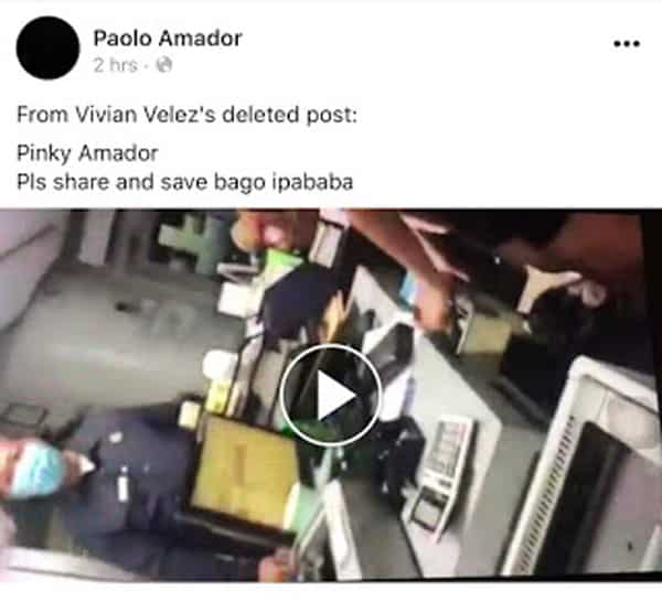 Video of Pinky Amador yelling at hotel staff goes viral, actress complains about being exposed to PUMs