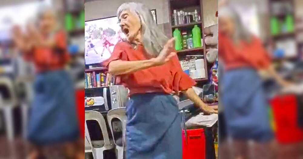 Lola sa Tiktok, animo pinataob mga dancers sa kanyang suwabeng moves; video ng sayaw niya, viral Lola sa Tiktok, animo pinataob mga dancers sa kanyang suwabeng moves; video ng sayaw niya, viral