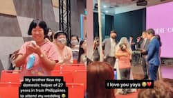 Pinay nanny, sinorpresa ang dating Singaporean na alaga sa araw ng kasal nito