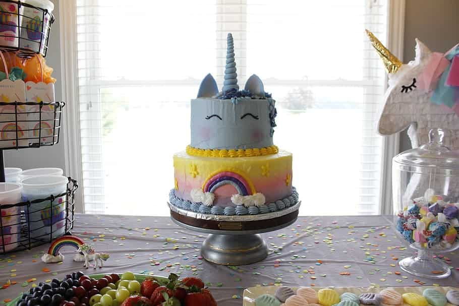 Unicorn cake design