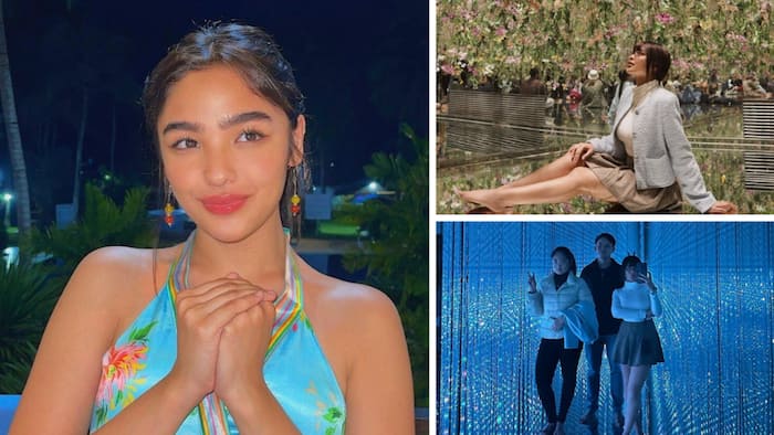 Andrea Brillantes shares new lovely photos of her in Japan