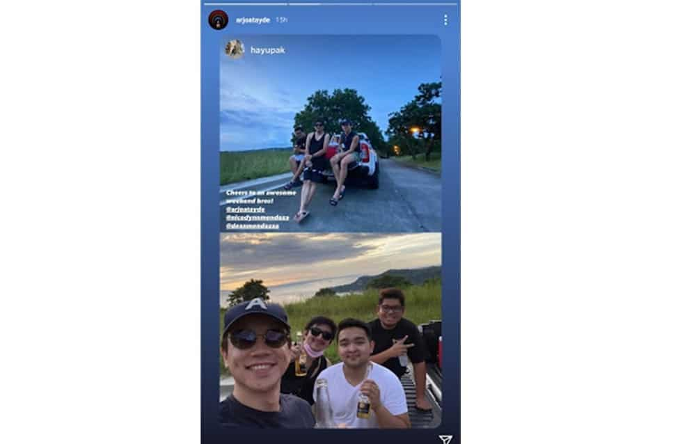 Photos of Arjo Atayde’s awesome bonding with Maine Mendoza’s brothers go viral