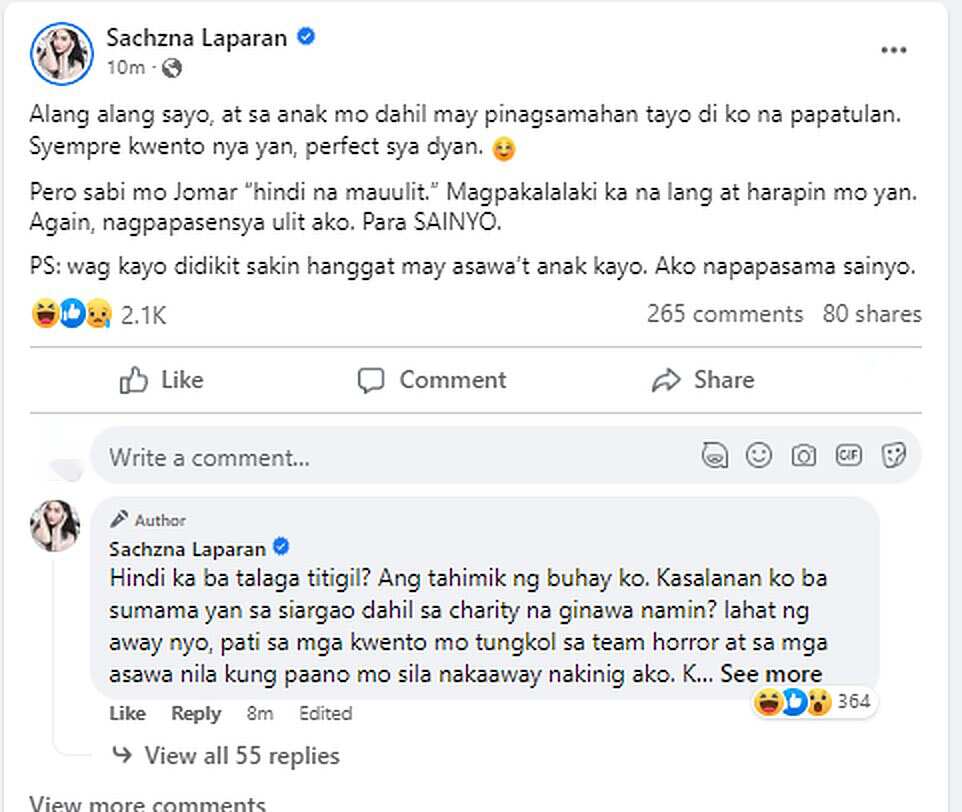 Sachzna Laparan, binura na ang kanyang 'patol moments': "Rektang kaso na lang daw."
