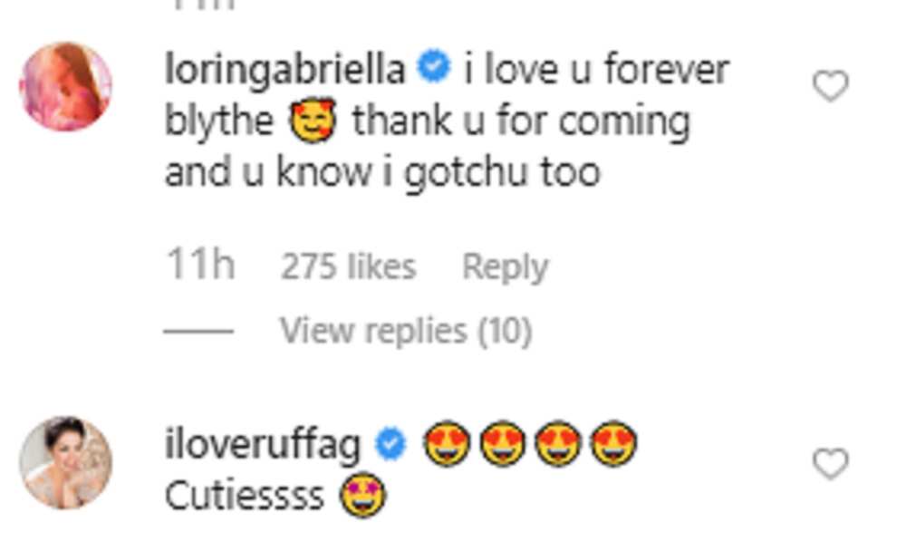 Ruffa Gutierrez reacts to Andrea Brilliantes' viral post about Lorin Gutierrez