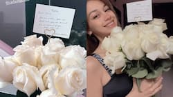 Zeinab Harake, nakatanggap ng flowers at sweet message mula kay Carla Abellana