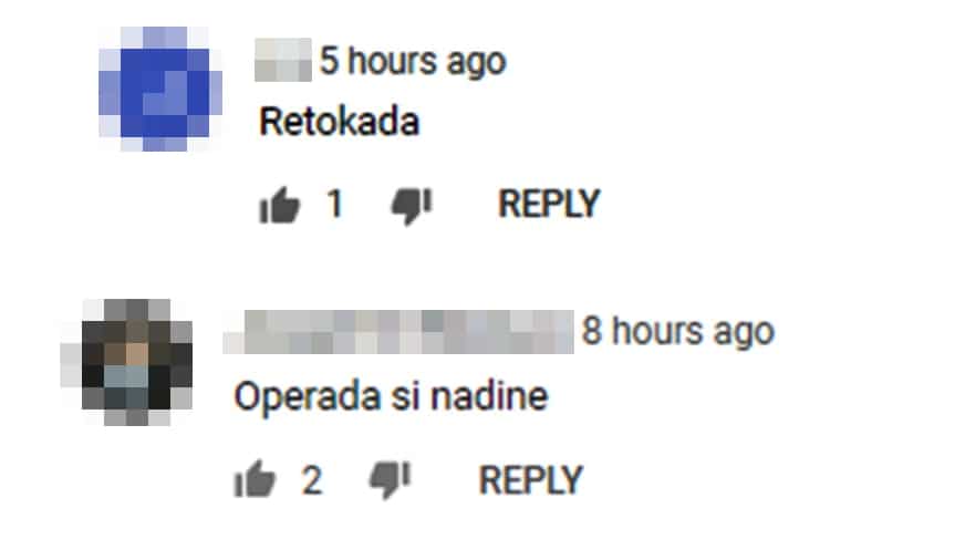 Netizens claim Nadine Lustre as "retokada" after watching her recent TV guestings