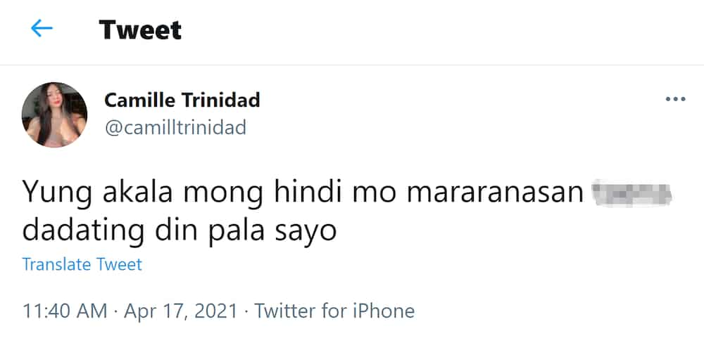 Camille Trinidad's recent social media post amid Jayzam Manabat's cheating issue goes viral