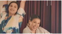 Zsa Zsa Padilla at Karylle, kinagiliwan ng netizens dahil sa kanilang "Pajama Time" video