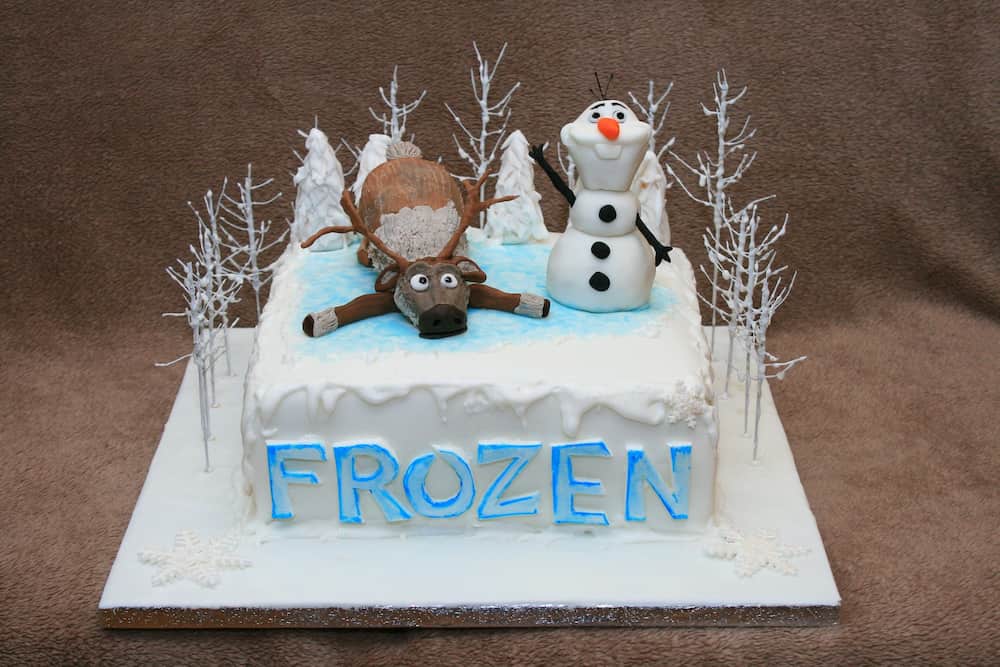 Frozen cake design Frozen cake design