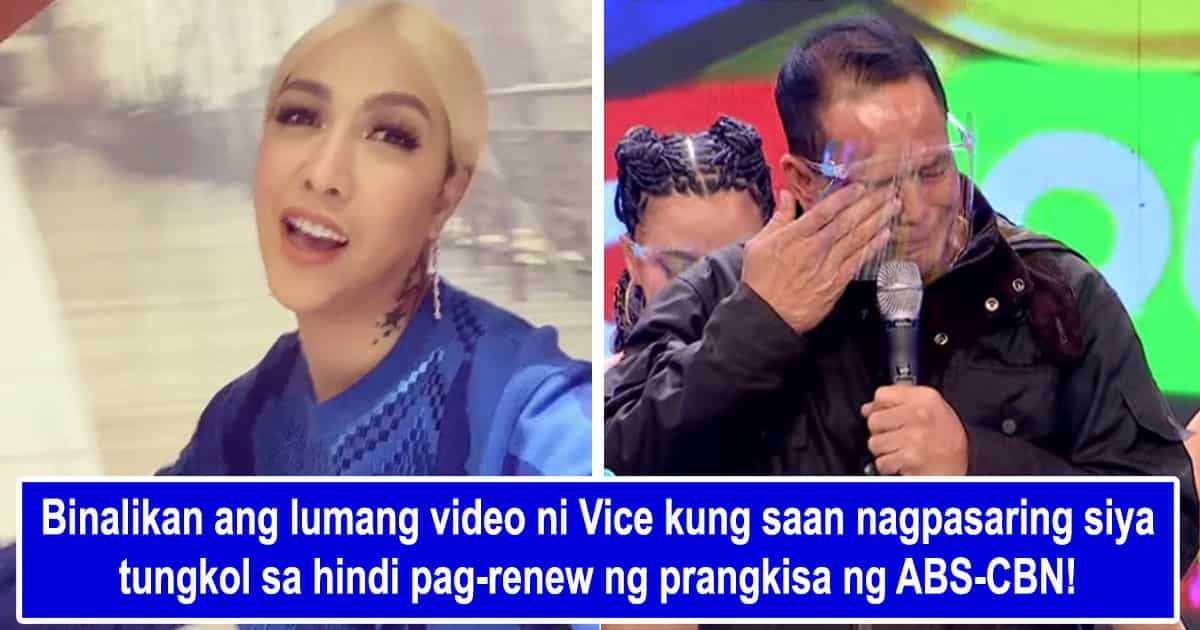 Sa Gitna Ng Pagsalita Ni Direk Bobet, Nag-viral Muli Ang Sinabi Ni Vice ...