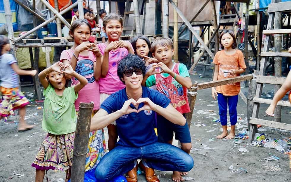 Japanese man falls in love with Philippines; dedicates life to helping poor Filipinos