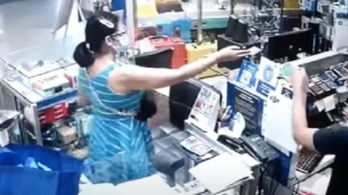 Babaeng nag-shopping gamit ang ninakaw umano na credit card, sapul sa CCTV